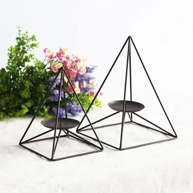 Metal Candle Holders Wrought Iron Candle Stand Stand Classic design