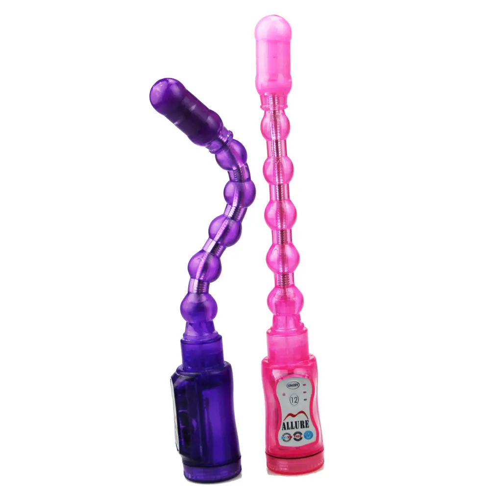 Vibrating Stick of the Dragon drill shape flexible Vibrator Adult Products Anal Type Butt Plug Flexible Anal Sex Toys_HB084