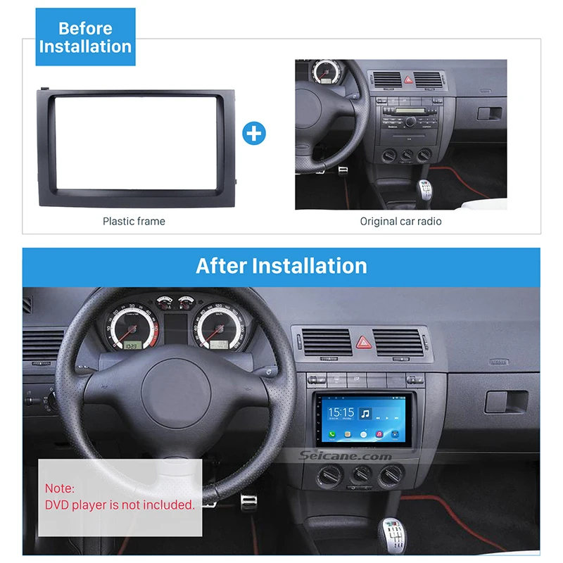 Seicane-  ڵ GPS  г þ, 2003 2004 2005 2006 Skoda Fabia ׷  ̽ ÷Ʈ Ʈ ġ