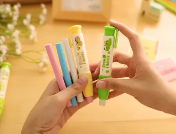 

1-Pack Creative Mechanical Pencil Erasers , Press-type Rubber Eraser for Kids