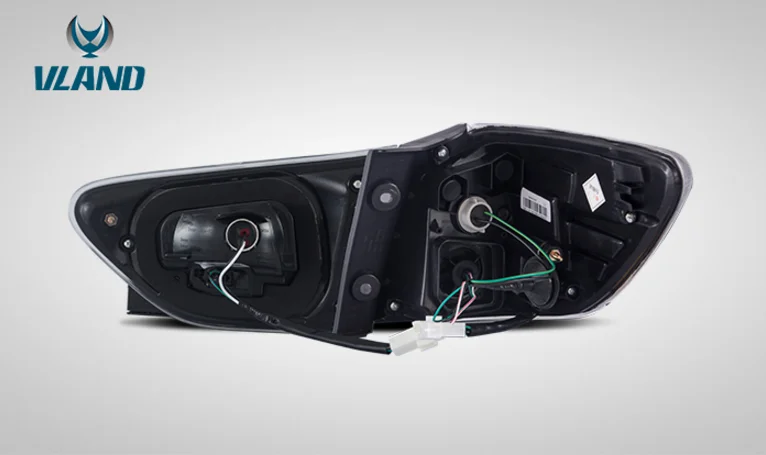 Автомобильный задний светильник VLAND от производителя для желаний, светодиодный задний светильник 2009-2012 2013 для желаний, задний фонарь с DRL+ Реверс+ тормоз
