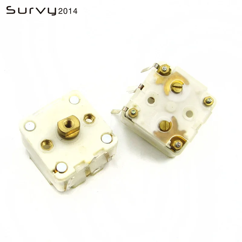 2Pcs 223F Style Dual 20pF Variable Capacitor for FM Radio UUMW 2Pcs 223F Style Dual 20pF Variable Capacitor for FM Radio UUMW
