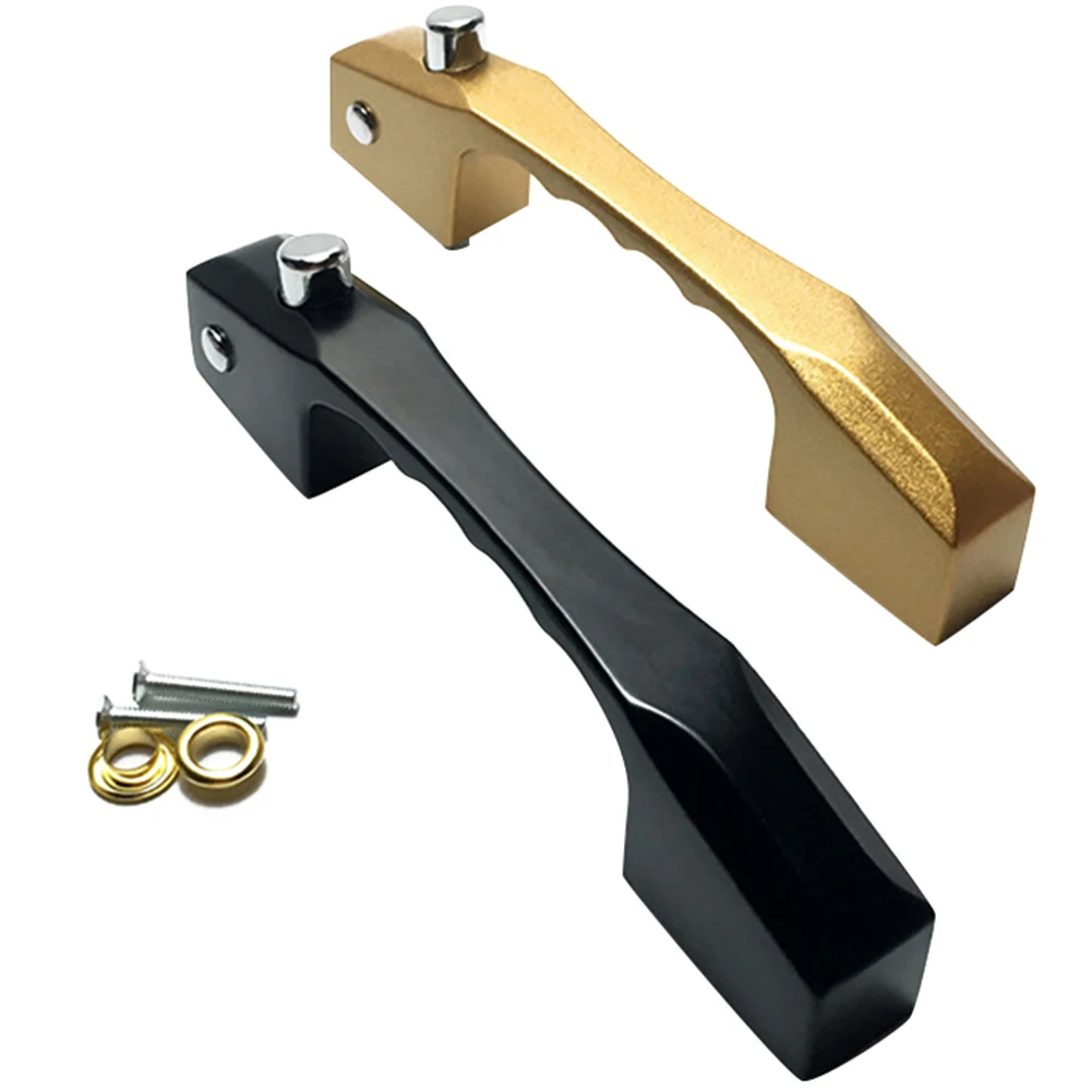 

1 Pcs Screen Door Window Handle Lock Aluminum Alloy Pull Handle Push Button Lock HVR88