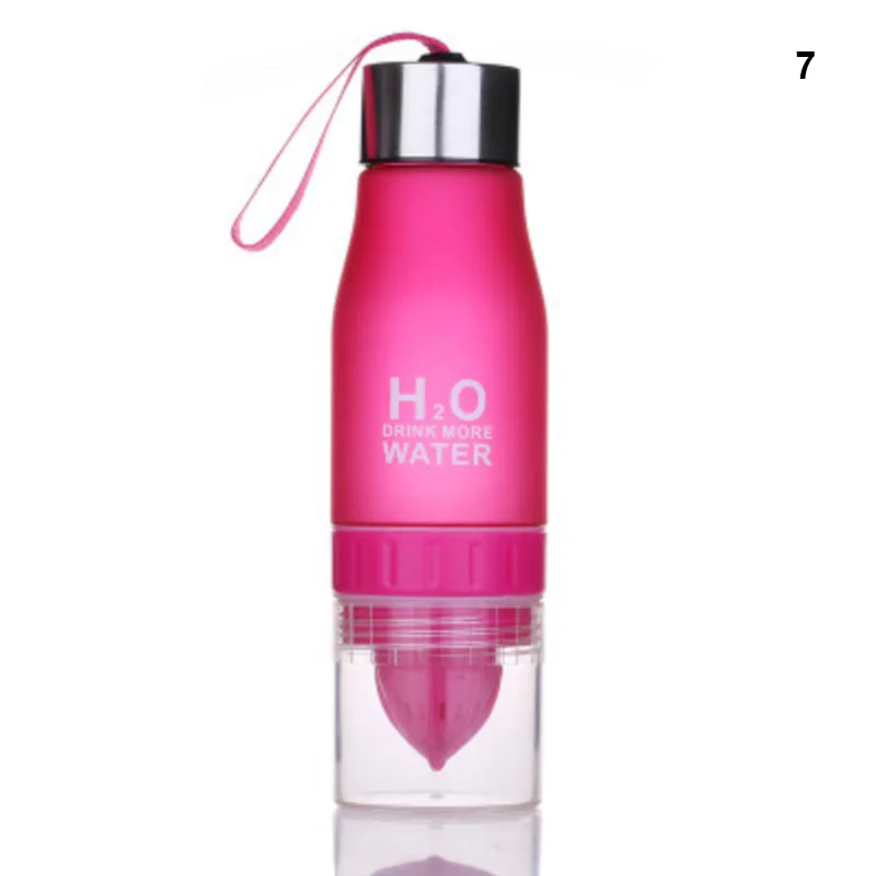 Портативный Infuser бутылка для воды инновационный пластиковый красочный практичный спортивный открытый лимонный сок чайник для воды