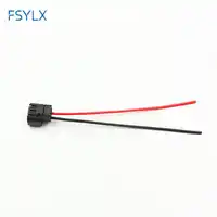 FSYLX 50 個車 5202 H16 2504 PS24W 5201 電球メスコネクタ用 headlmap ライト配線ピグテールハーネス