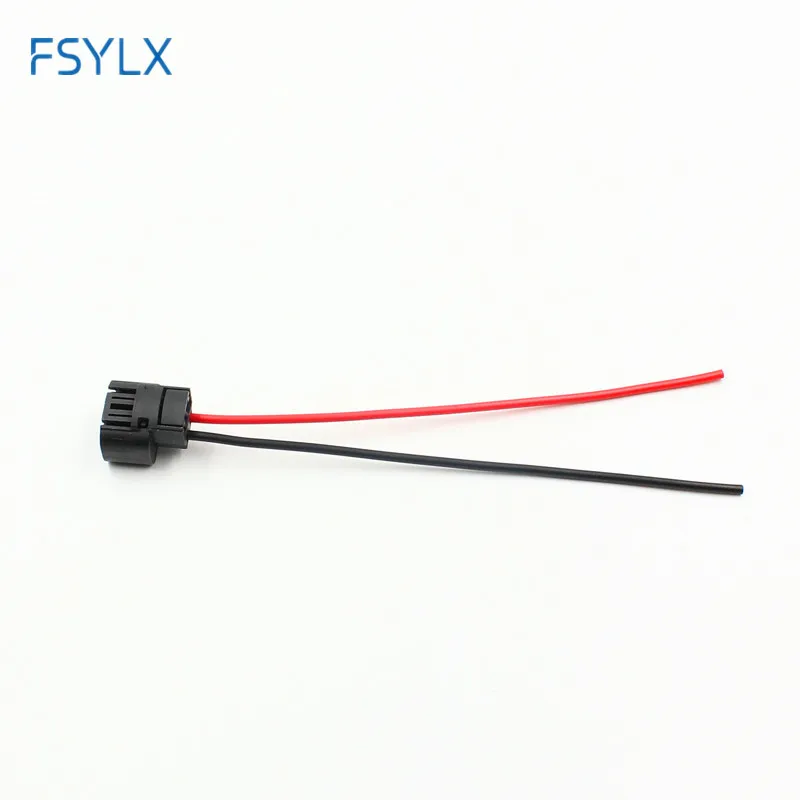 

50Pcs Car 5202 H16 2504 PS24W 5201 Bulbs Female Connector For Fog Lights Wiring Pigtail Harness