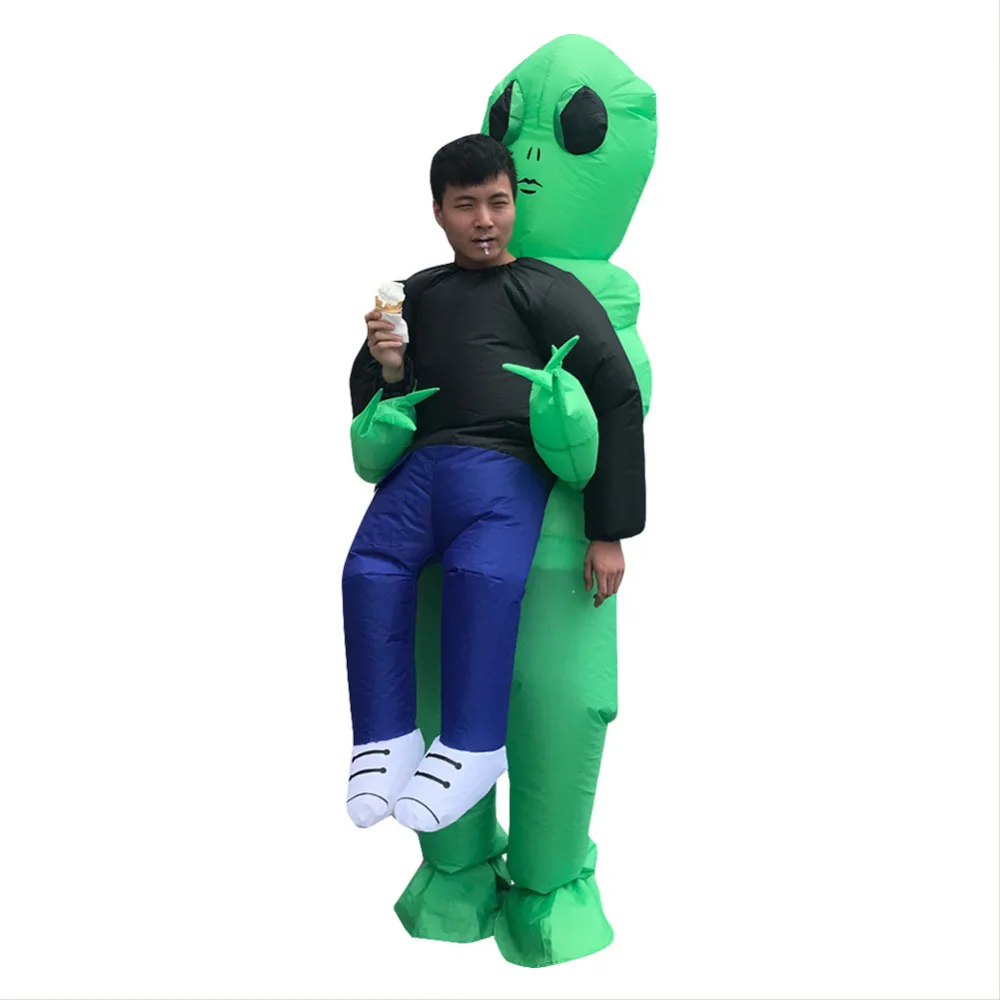 ET Pick Me up Alien Inflatable Suit Inflatable Fancy Costume Halloween
