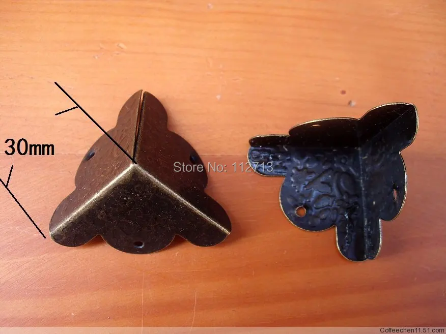 Antique corners Gift Corner 3 side wrap angle iron furniture corner