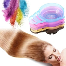 1 шт. 350 мл пластик DIY Цвет ing Цвет Волос Краситель чаша Инструменты для укладки с ручкой