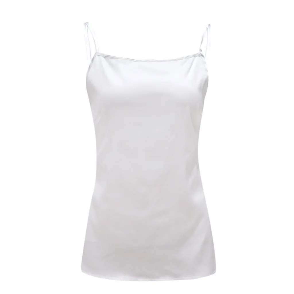 Весенние и летние женские пикантные майки Camisole белый без спинки бандажный пляжный однотонный топ, блузка L422