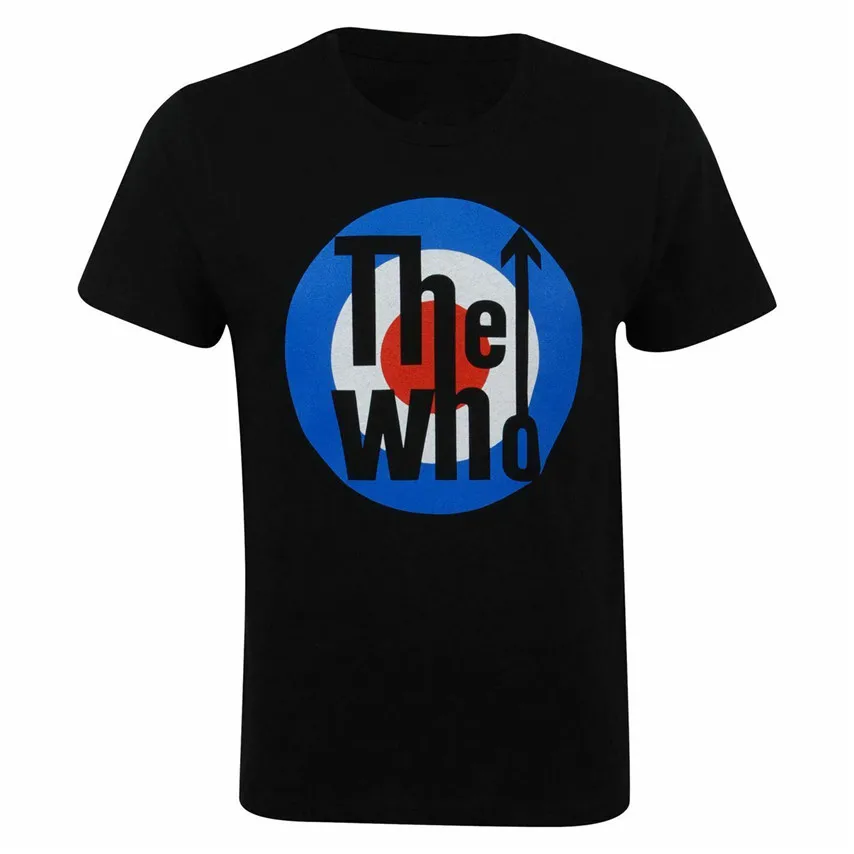 Официальный The Who Футболка мужская классическая целевой Топ Футболка новая унисекс забавная