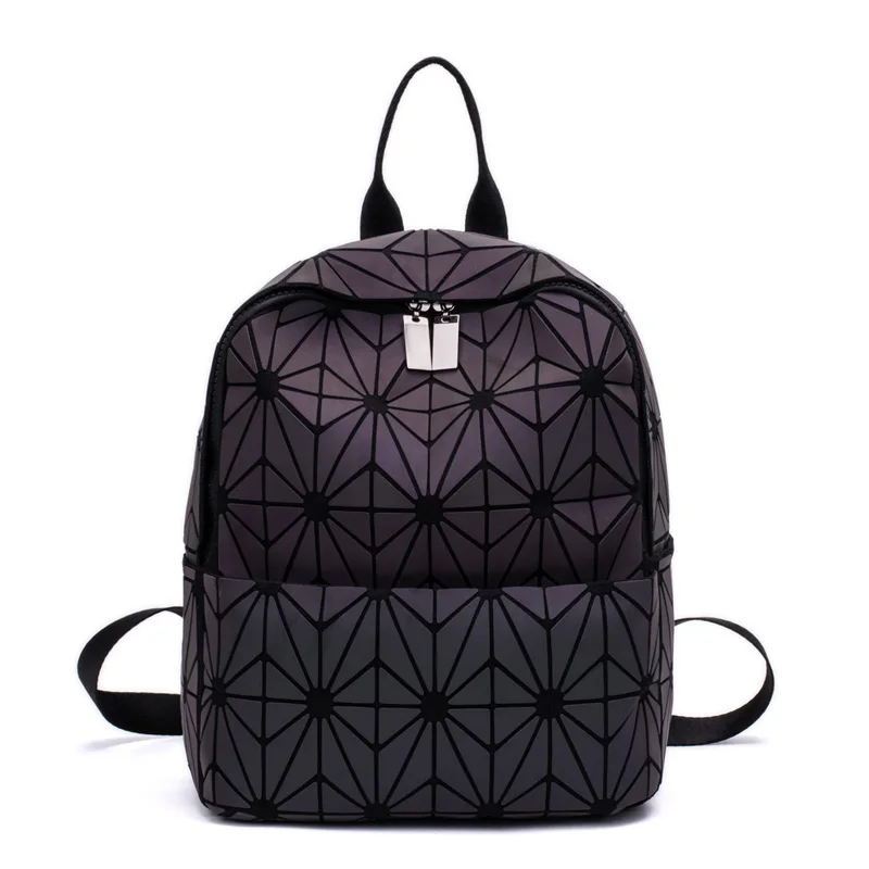 Newest Luminous Backpack Women School For Teenage Girls Noctilucent Geometric Bags Mochilas Feminina|Рюкзаки| |