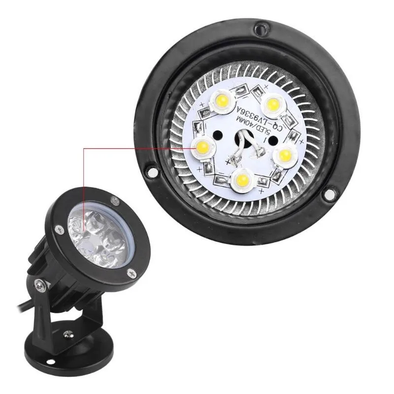 Светодиодный фонасветильник для газона 85 265 в водонепроницаемый 5 Вт|led lawn light|lawn