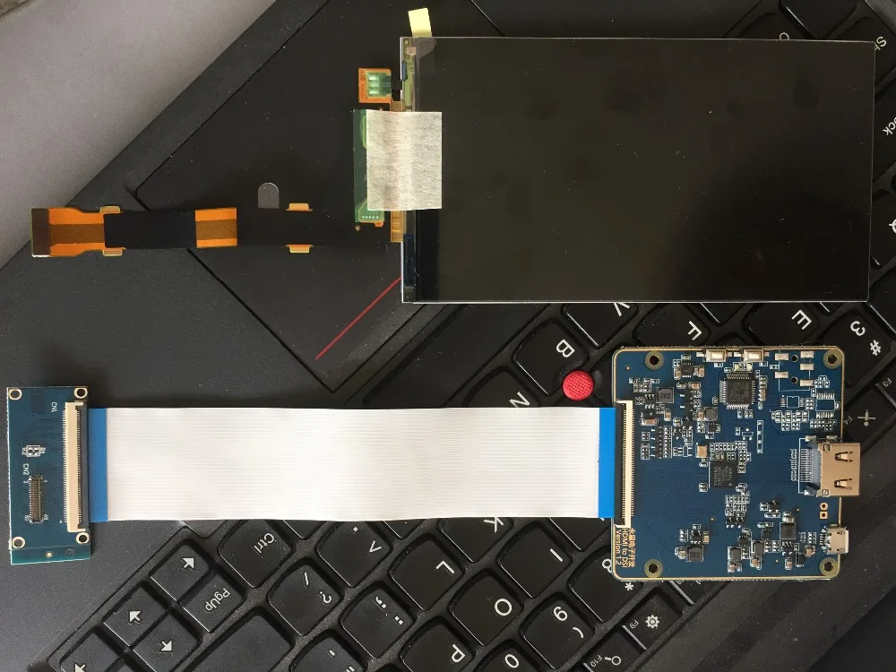 5 дюймовый ЖК экран 2K 2560x1440 LS055R1SX03 с HDMI к MIPI плата контроллера для WANHAO D7 детали