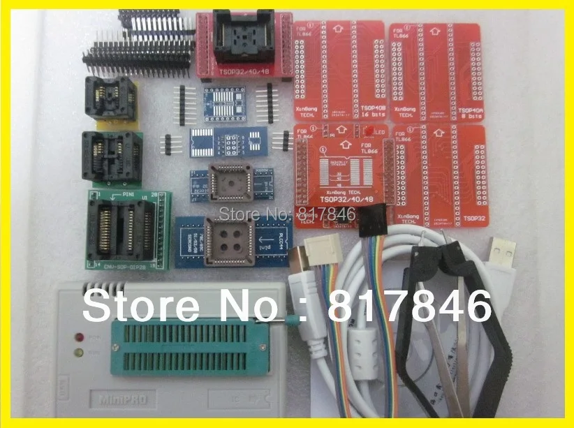 XGECU V8.08 TL866A TL866II Plus PIC AVR EEPROM BIOS USB NAND Flash Universal Programmer TL866 MiniPro High Speed+14 free items XGECU V8.08 TL866A TL866II Plus PIC AVR EEPROM BIOS USB NAND Flash Universal Programmer TL866 MiniPro High Speed+14 free items