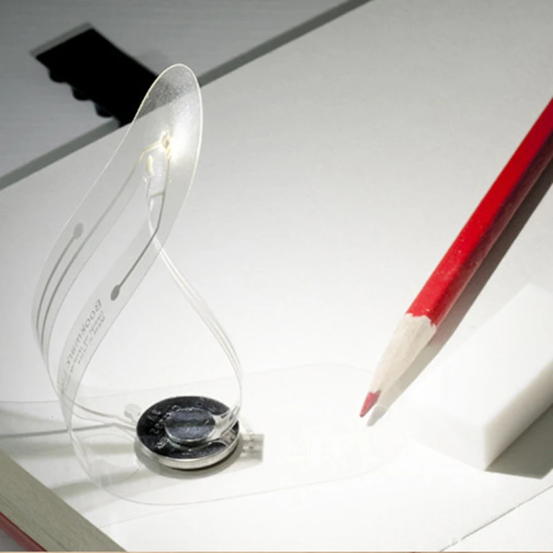 10pcs/lot Super Thin Mini Bookmark Light Button Battery Led Book Read