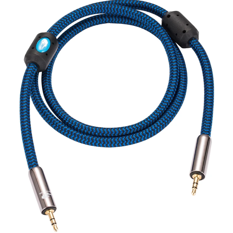 Hifi 1/8 &quotмини джек 3 5 мм штекер AUX кабель ПК телефон наушники автомобиль