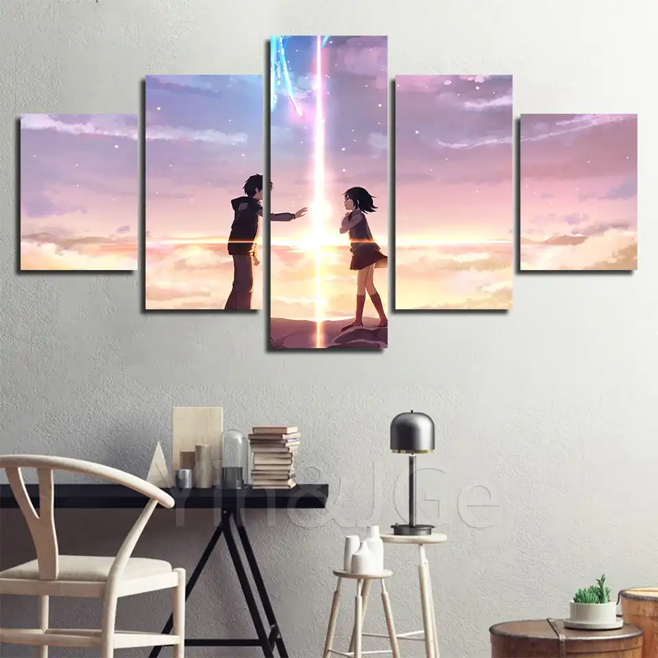 キャンバスプリントポスター壁アートお名前アニメ風景の絵画リビングルームの写真ホームdecoraltion Cuadrosモジュラーフレーム 絵画 書道 Aliexpress キャンバスプリントポスター壁アートお名前アニメ風景の絵画リビングルームの写真ホームdecoraltion Cuadrosモジュラーフレーム 絵画 書道 Aliexpress