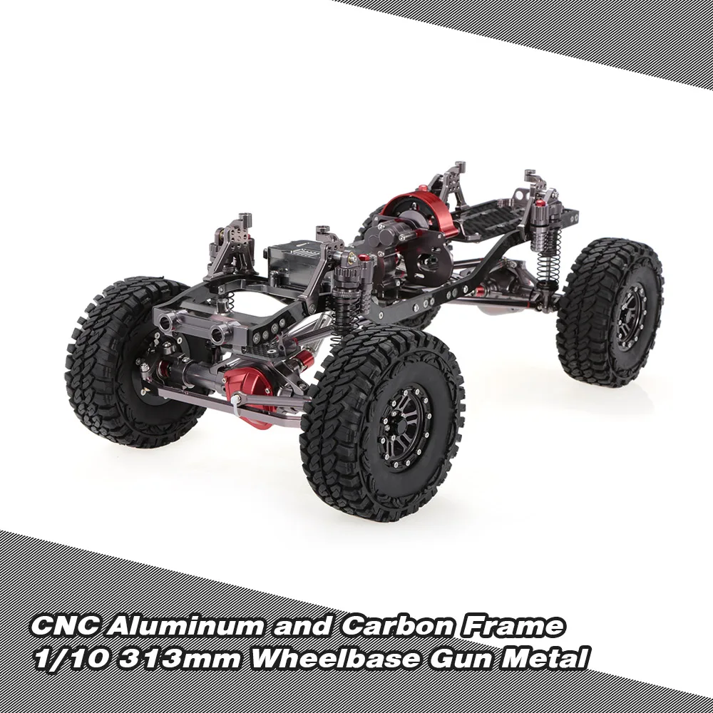 Алюминиевая металлическая и карбоновая рама RC Racing CNC для радиоуправляемого