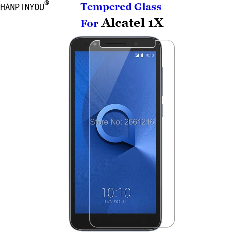 

For Alcatel 1X Tempered Glass 9H 2.5D Premium Screen Protector Film For Alcatel 1X 5059A 5059D 5059I 5059J 5059T 5059X 5.3