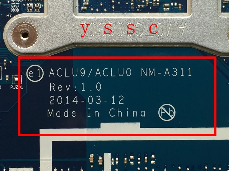 XCMCU новая NM-A311 материнская плата для ноутбука lenovo G50-30 материнская плата(для intel N3540 cpu 820M GPU 1GB видеокарта) тест ОК