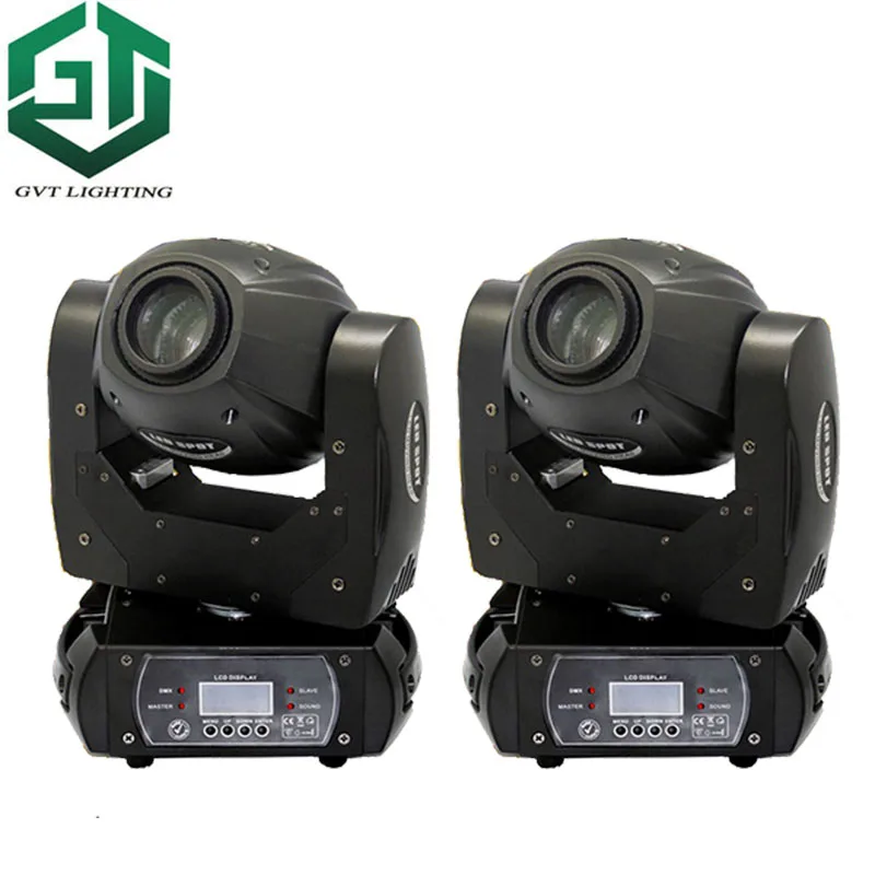 

2pcs/lot 60W LED Moving Head Dj Spot Stage Lighting 10 DMX Channel High Quality Hot Sales 60W Prism Led Moving Light New Design