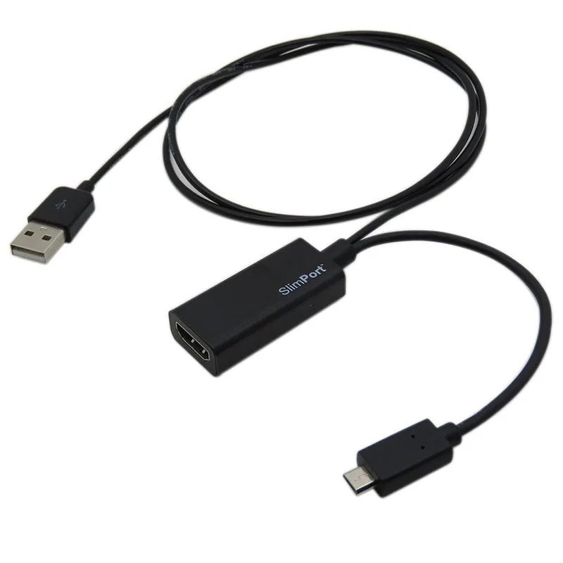Кабель адаптер SlimPort к HDMI HDTV для Google Nexus 4 5 7 LG G2 G Pro Flex с USB| |