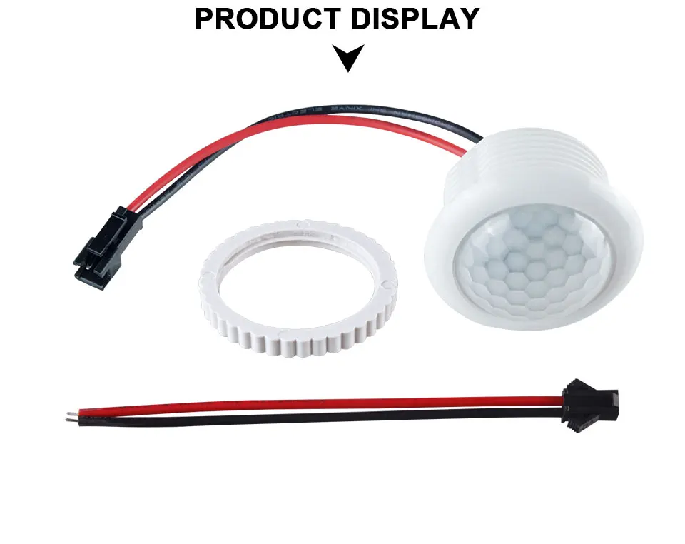 220V PIR Motion Sensor Switch ON OFF IR Infrared Human body Indction Sensor light Control Detector Module 50HZ (11)