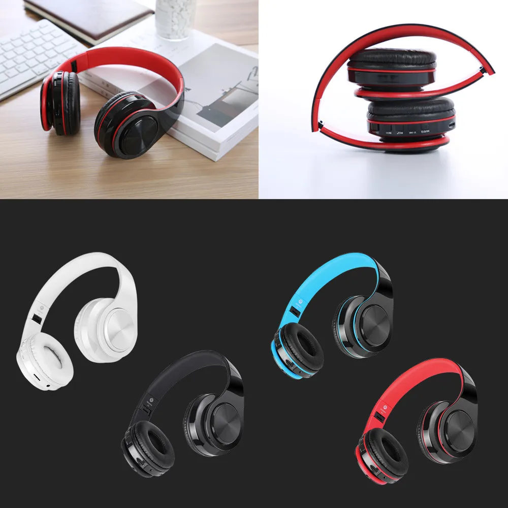 VOBERRY Wireless Bluetooth BT 4.1 Head-Mounted Neck Sport Gym Headset Stereo Headphone Earphone For iPhone For Samsung Galaxy