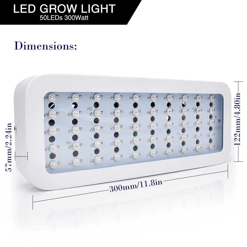 300/600/800/1000W светодиодный Grow светильник полный спектр высокой Мощность диодный чип fitolampy phytoLamp для комнатных растений парниковых Vegs гидро
