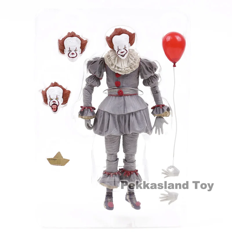 NECA Stephen King's It Pennywise ПВХ фигурка Коллекционная модель игрушки - Цвет: A no box