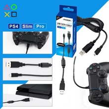 PS4 Slim Pro Micro usb кабель для зарядки данных 1,8 м для sony Playstation 4 Play станция PS 4 игровой контроллер геймпад аксессуары