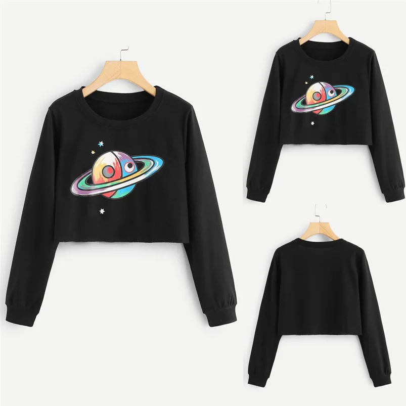Drawst Crop Hooded Women Sweatshirt Long Sleeve 2018 Winter Pullover Loose Women Hoodies Sweatshirt Female Dropshipping #FO04 (1)