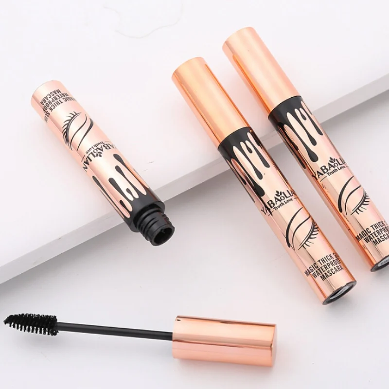 2019 4D Fiber Lash Mascara Waterproof For Eyelash Extension Black Thick Lengthening Curling Eye Lashes Korean Cosmetics