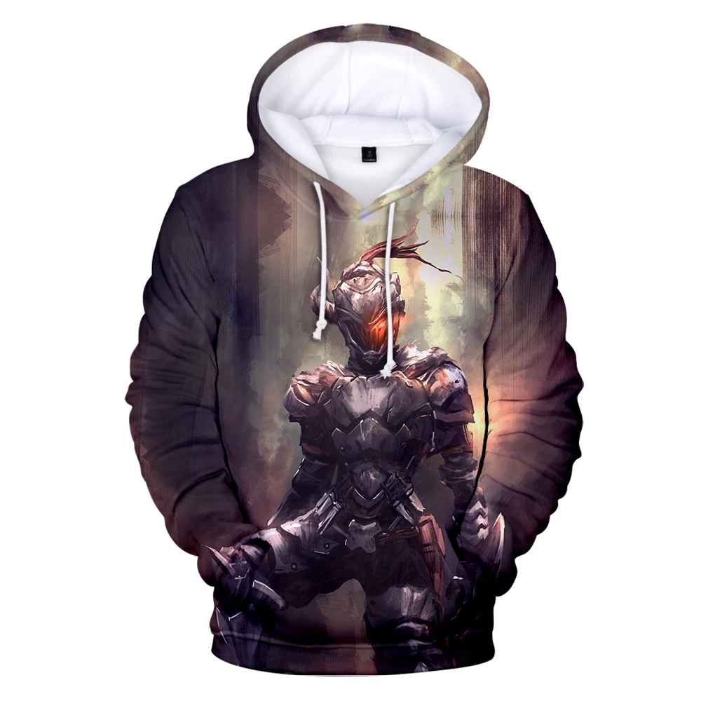  Fashion Hoodies Goblin Slayer Comic Fashion 2019 Hot 3D Hoodies Men Women Fall Winter Casual Goblin