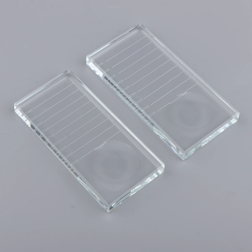 Eyelash Extension Pads Adhesive Glue Holder Pallet Crystal Stone Makeup Tool