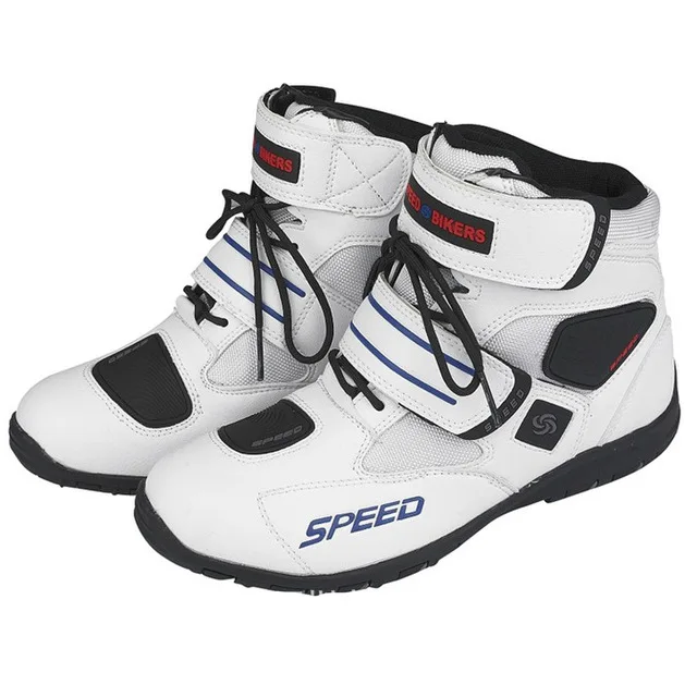 

Riding Tribe Motorcycle Men's Women Ankle Boots Motorbike Riding Protective Non-slip Breathable Off-Road Moto Racing Shoes A005