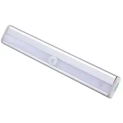 LightInBox 10x (10LED движения PIR Сенсор свет для Кабинета шкаф книжный шкаф лестница