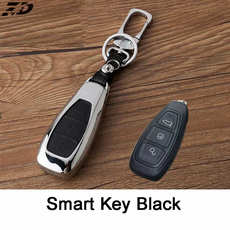 Leather Car Styling Key Cover Case For Ford Focus 2 3 ST Mondeo Kuga Fiesta Ecosport Ranger Escape Key Case For Ford Key Cover Leather Car Styling Key Cover Case For Ford Focus 2 3 ST Mondeo Kuga Fiesta Ecosport Ranger Escape Key Case For Ford Key Cover