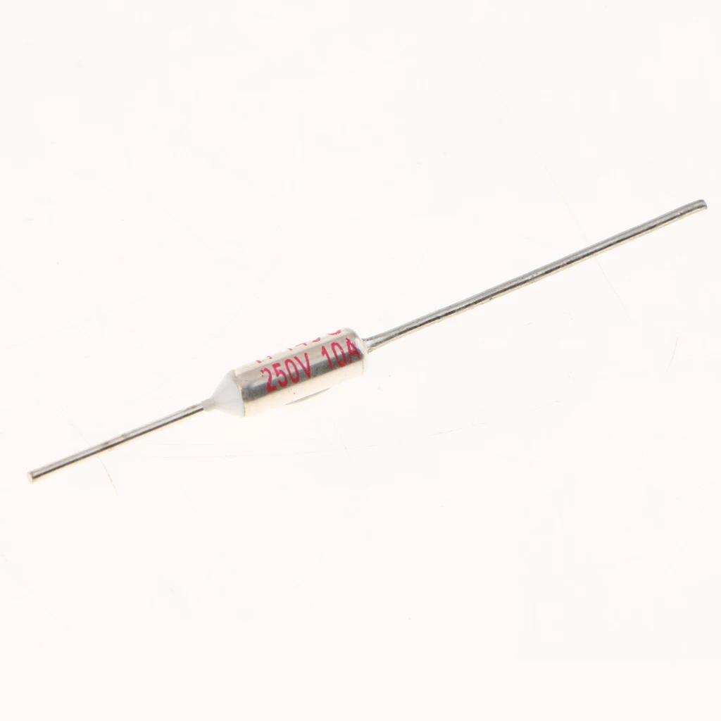 10x Thermal Cutoffs Fuse 145℃ TF 10A 250V Replacement Part New