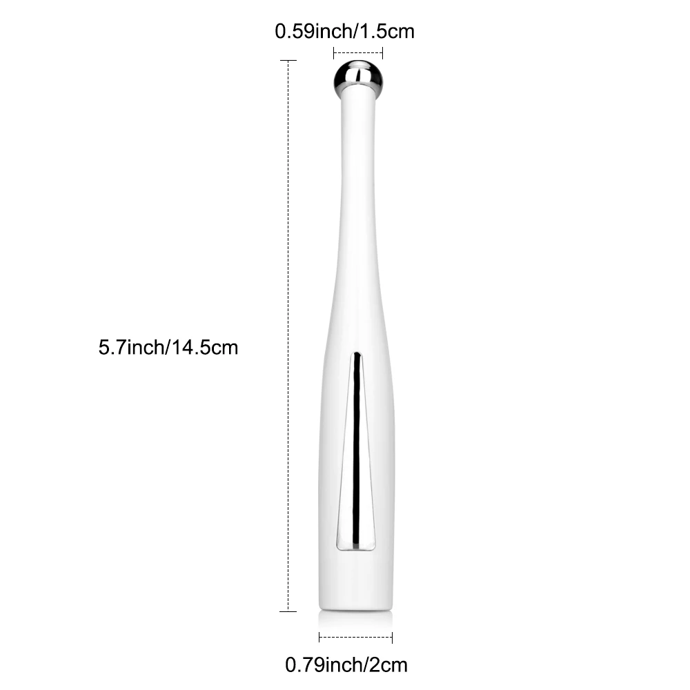 Вибрирующий массажер для глаз, микротоковая палочка для глаз, импортирующая отрицательные ионы, средство для удаления морщин и морщин, средства для ухода за кожей лица