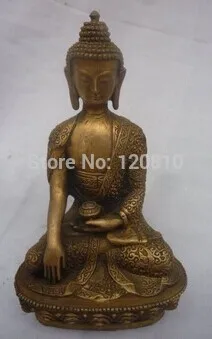 

Rare Old copper Medicine Buddha Statue/ Sculpture, good carving,Best collection