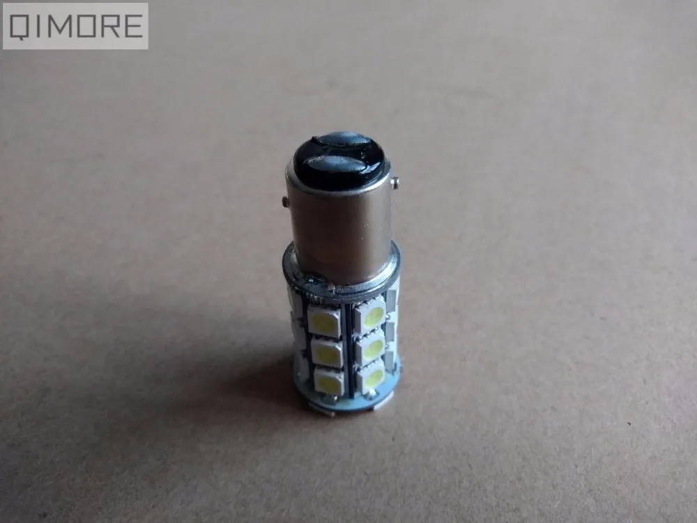 1 шт. 12 В 1157 S25 BA15D 27 SMD светодиодный ная лампа для скутера мотоцикла автомобиля стоп