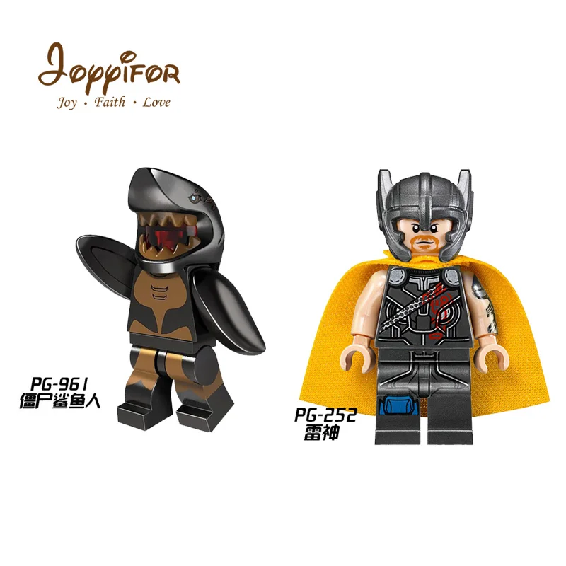 

JOY YIFOR Imperial Game of Thrones Thor shark man Building Blocks Compatible with Legoingly Military Soldiers