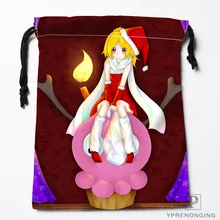 На заказ Aanime веселые рождественские на шнурке сумки для хранения путешествий Мини сумка для плавания Пешие прогулки игрушечная сумка размер 18x22 см#0412-04-15