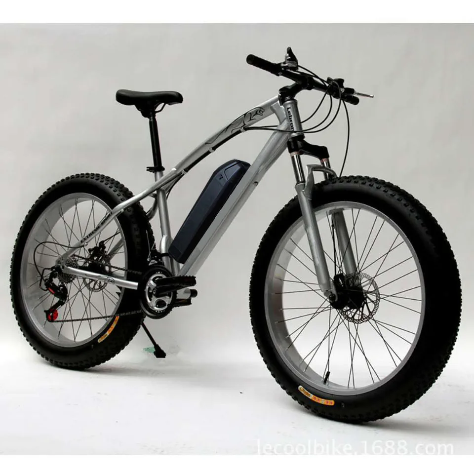 26 дюймовые толстые шины теперь велосипед 21 скоростной горный EBike дорожный