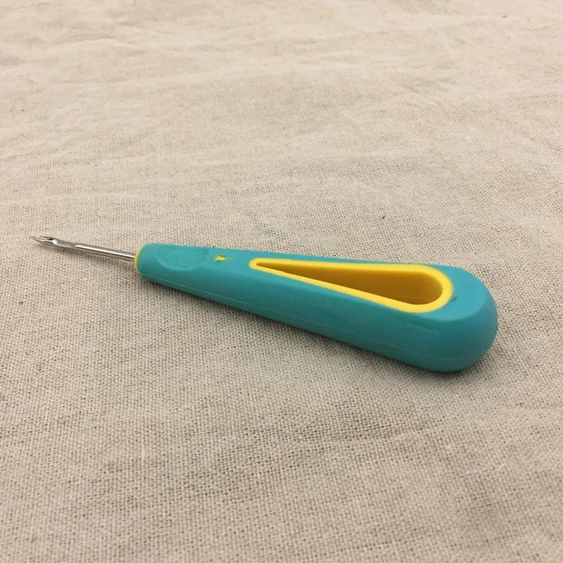 Steel Stitcher Sewing Awl Shoes Repair Sewing Needle Awl Tool Blue ,1
