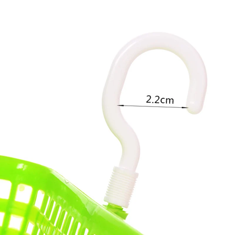 FHEAL Portable Plastic Hanging Storage Basket With Hook Bathroom Toiletries Organizer Holder Cosmetic Sundries Storage Bag (14)