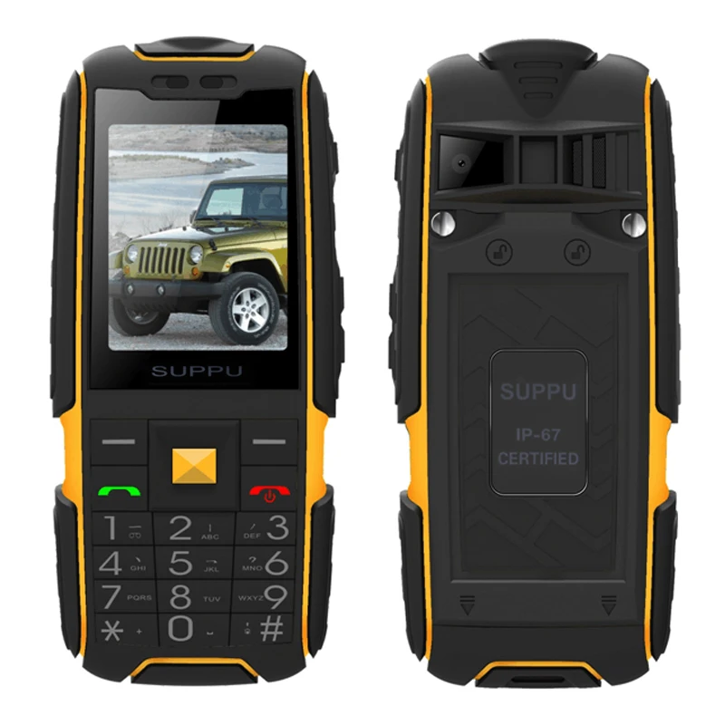SUPPU X6000 Russian long standby Dual Card power bank FM radio shockproof IP67 100 real waterproof