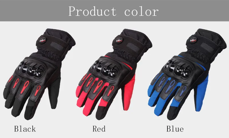 Зимние Для мужчин перчатки Мода Водонепроницаемый перчатки Для мужчин ветронепроницаемая Термальность изоляция утолщение бархат